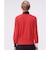 ランバン スポール LANVIN SPORT アシンメトリーデザインハイネック長袖シャツ【防風／吸汗速乾】