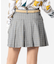 チェックプリーツスカート