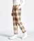 『SEASON COLLECTION』先染めタータンチェックツイルパンツ(9分丈)