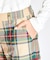 『SEASON COLLECTION』先染めタータンチェックツイルパンツ(9分丈)