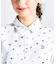 『SEASON COLLECTION』SUNSCREENストレッチ長袖台衿シャツ