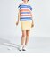 『SEASON COLLECTION』ストレッチ マナード先染めパネルボーダードルマンスリーブシャツ