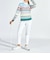 『STANDARD COLLECTION』Munsingwear's WHITEパンツ　9分丈