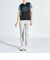 『SEASON COLLECTION』ロゴ柄インターシャ Vネックニットベスト