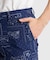 マンシングウェア MUNSINGWEAR 吸汗速乾バンダナ総柄ドットメッシュハーフパンツ