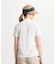マンシングウェア MUNSINGWEAR 高通気 Sunscreen NIR フットプリント総柄半袖ポロシャツ