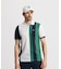 マンシングウェア MUNSINGWEAR マナード×Sunscreen NIR 先染めストライプ半袖シャツ
