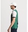マンシングウェア MUNSINGWEAR マナード×Sunscreen NIR 先染めストライプ半袖シャツ