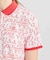 マンシングウェア MUNSINGWEAR Sunscreen NIR フィラシスロゴ総柄プリント半袖ポロシャツ