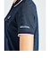 マンシングウェア MUNSINGWEAR 地柄ジャカード半袖ポロシャツ
