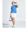 マンシングウェア MUNSINGWEAR Sunscreen NIR フィラシス鹿子リゾートプリント半袖シャツ