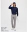 マンシングウェア MUNSINGWEAR サッカーグレンチェック長袖ポロシャツ