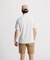 マンシングウェア MUNSINGWEAR 高通気 Sunscreen NIR フットプリント総柄台衿付き半袖ポロシャツ