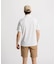 マンシングウェア MUNSINGWEAR 高通気 Sunscreen NIR フットプリント総柄台衿付き半袖ポロシャツ
