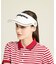 マンシングウェア MUNSINGWEAR ロゴデザインサンバイザー