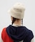 マンシングウェア MUNSINGWEAR ウール混つば付きニットキャップ