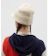 マンシングウェア MUNSINGWEAR ウール混つば付きニットキャップ