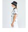 マンシングウェア MUNSINGWEAR Sunscreen NIRジャカード×ペンギン総柄プリント半袖シャツ
