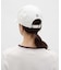 マンシングウェア MUNSINGWEAR デニム調リボン取り外しキャップ