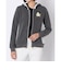 マンシングウェア MUNSINGWEAR 【EASY MIDDLER】蓄熱保温前開きフーディー