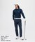 マンシングウェア MUNSINGWEAR 吸汗速乾リンクスジャカード長袖ポロシャツ