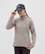 マンシングウェア MUNSINGWEAR 【EASY MIDDLER】スタンドジップハイブリットカットソー