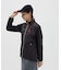 マンシングウェア MUNSINGWEAR 【EASY MIDDLER】スタンドジップハイブリットカットソー