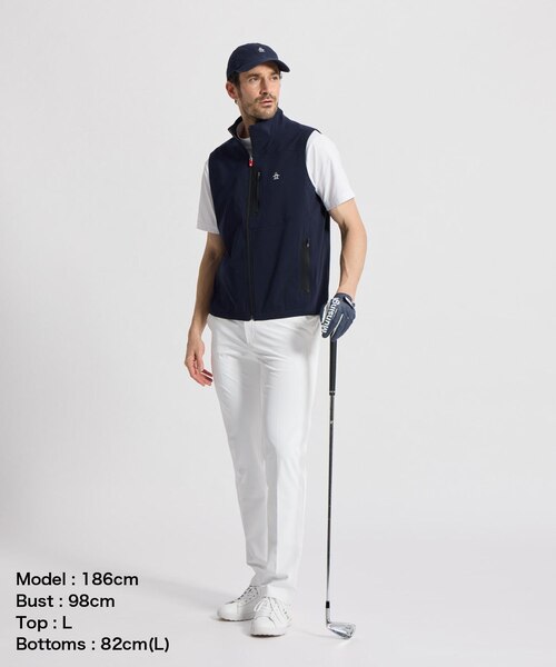 マンシングウェア　ゴルフ　ベスト マンシングウェア MUNSINGWEAR ソロテックスユーティリティベスト