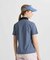 マンシングウェア MUNSINGWEAR ギンガムチェックプリント半袖ポロシャツ