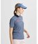 マンシングウェア MUNSINGWEAR ギンガムチェックプリント半袖ポロシャツ