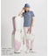 マンシングウェア MUNSINGWEAR ギンガムチェックプリント半袖ポロシャツ