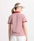 マンシングウェア MUNSINGWEAR マナード×Sunscreen NIR ボーダー飛び柄半袖シャツ