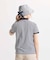 マンシングウェア MUNSINGWEAR マナード×Sunscreen NIR ボーダー飛び柄半袖シャツ