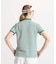 マンシングウェア MUNSINGWEAR マナード×Sunscreen NIR ボーダー飛び柄半袖シャツ