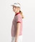 マンシングウェア MUNSINGWEAR マナード×Sunscreen NIR ボーダー飛び柄半袖シャツ