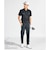 マンシングウェア MUNSINGWEAR ロゴジャカード ストレッチ半袖ポロシャツ