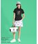 マンシングウェア MUNSINGWEAR Sunscreen NIR ストレッチスムースモックネック半袖シャツ
