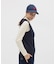 マンシングウェア MUNSINGWEAR バイアス地柄Vネックニットベスト
