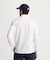 マンシングウェア MUNSINGWEAR ハウンドトゥース柄台衿付き長袖ポロシャツ