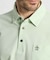 マンシングウェア MUNSINGWEAR ハウンドトゥース柄台衿付き長袖ポロシャツ