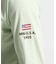 マンシングウェア MUNSINGWEAR ハウンドトゥース柄台衿付き長袖ポロシャツ