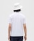 マンシングウェア MUNSINGWEAR 【70周年記念】Sunscreen NIR プリント半袖モックネックシャツ