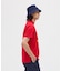 マンシングウェア MUNSINGWEAR 【70周年記念】Sunscreen NIR プリント半袖モックネックシャツ