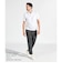 STYLE2833ハウンドトゥース半袖ポロシャツ