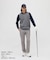 グレンチェックVネックニットベスト