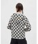 マンシングウェア MUNSINGWEAR ストレッチブロック柄長袖前開きフーディ