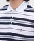 マンシングウェア MUNSINGWEAR 吸汗速乾先染めボーダー半袖ポロシャツ