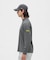 マンシングウェア MUNSINGWEAR HEAT NAVI ボーダー長袖モックネックシャツ