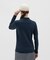 マンシングウェア MUNSINGWEAR ストレッチ毛混モックネック長袖シャツ