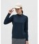 マンシングウェア MUNSINGWEAR ストレッチ毛混モックネック長袖シャツ